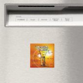 テキラサンライズレシピトロピカルドリンク マグネット (インサイチュ (食洗機))