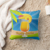 テキラサンライズレシピ クッション (ブランケット)