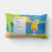 テキラサンライズレシピ ランバークッション (裏面)