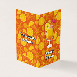 テキラサンライズレシピ 名刺