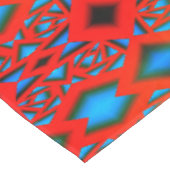 テキラサンライズ幾何グラデーション抽象芸術アート テーブルクロス (アングル)