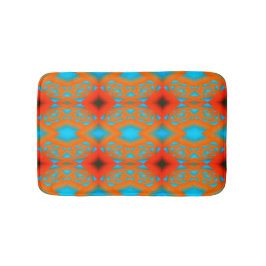 テキラサンライズ幾何グラデーション抽象芸術アート バスマット