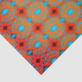 テキラサンライズ幾何グラデーション抽象芸術アート 薄葉紙 (詳細)