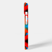 テキラサンライズ幾何グラデーション抽象芸術アート Case-Mate iPhoneケース (裏面 / 左)