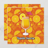 テキラサンライズ 招待状 (正面/裏面)