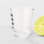 テキラショットグラスVaso de Chupito de Tequila ショットグラス (右)