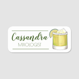 テキラタイムマルガリタミックスドリンクカクテル 名札