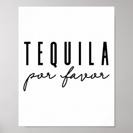 テキラポー好きパーティーおもしろい大人の飲みCinco ポスター (正面)