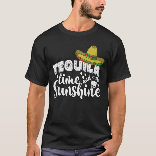 テキララインサンシャインホリデーメキシコ Tシャツ (正面)