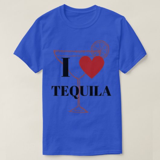 テキーラが大好き Tシャツ (デザイン正面)