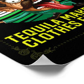 テキーラが私の服の秋をアルコール飲料から作る ポスター (角)