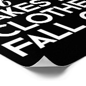 テキーラが私の服の秋をテキーラ愛好家から作る ポスター (角)