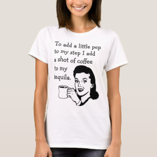 テキーラのコーヒー気力 Tシャツ