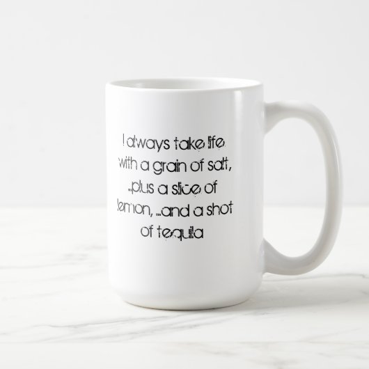 テキーラのマグの撃たれる コーヒーマグカップ (右)