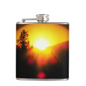 テキーラの日の入り？ フラスク (正面)