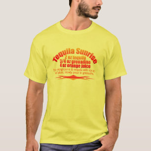 テキーラの日の出のワイシャツ-スタイル及び色を選んで下さい Tシャツ