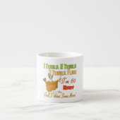 テキーラの第60誕生会のコレクション エスプレッソカップ (正面)