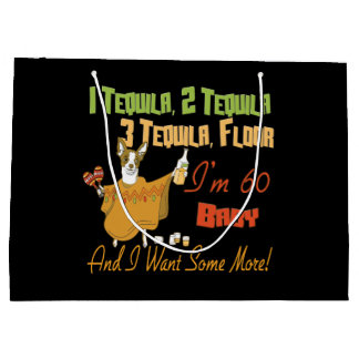 テキーラの第60誕生会のコレクション ラージペーパーバッグ