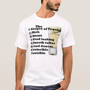 テキーラの7つのステージ Tシャツ