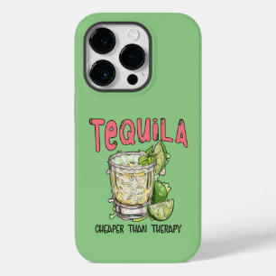 テキーラはセラピーより安い 面白いテキーラ メキシコ Case-Mate iPhone 14 PROケース