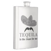 テキーラは私のためのファンフラスコです フラスク (右)