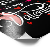 テキーラは私のバレンタイン – バレンタインデアルコール フォトプリント            (角)