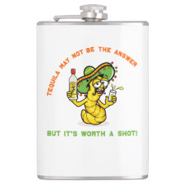 テキーラは答えではないかもしれないが、それはショットの価値がある フラスク