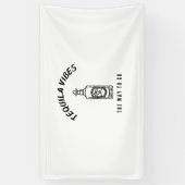 テキーラは行き方を変える 横断幕 (縦)