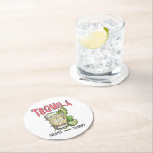 テキーラより安いセラピーテキラおもしろいメキシコ ラウンドペーパーコースター (インサイチュ)