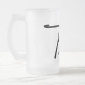 テキーラを一発飲むか、自分を恥じる フロストグラスビールジョッキ (左)