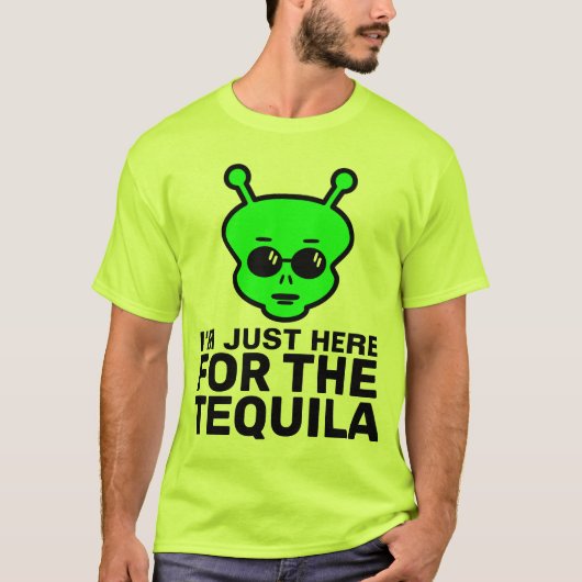 テキーラエイリアンTシャツ Tシャツ (正面)