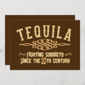 テキーラカスタムの招待 招待状 (正面/裏面)