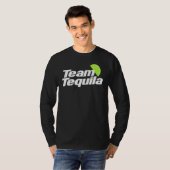 テキーラチーム テキーラか飲兵衛2 Tシャツ (正面フル)