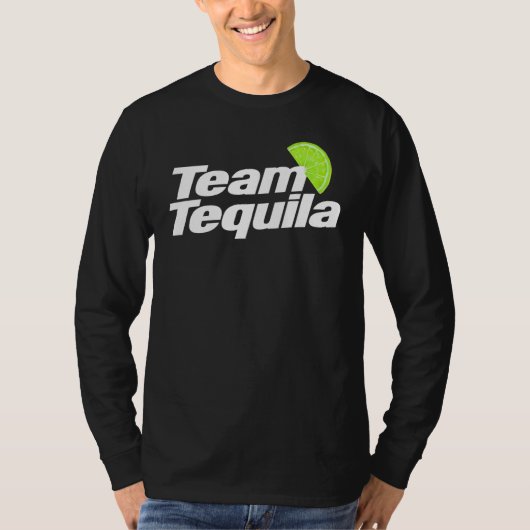 テキーラチーム テキーラか飲兵衛2 Tシャツ (正面)