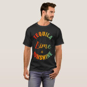 テキーラライムとサンシャイン Tシャツ (正面フル)