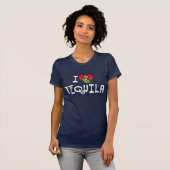 テキーラ大好きハート Tシャツ (正面フル)