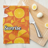 テキーラ日の出 キッチンタオル (四つ折り)