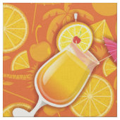 テキーラ日の出 ファブリック (クローズアップ)