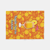 テキーラ日の出 フリースブランケット (正面(横))