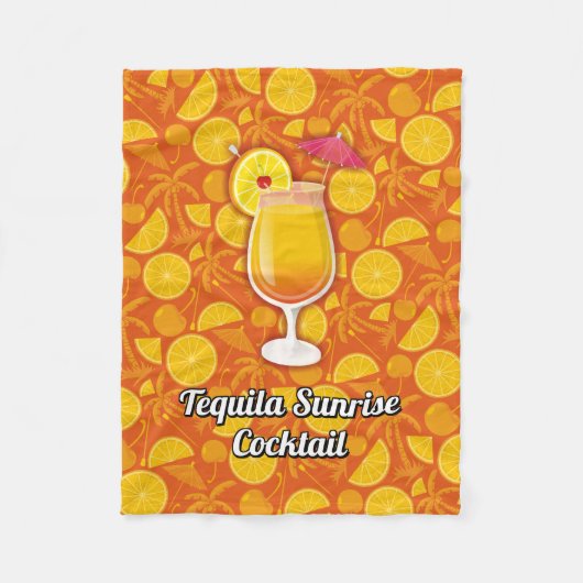 テキーラ日の出 フリースブランケット (正面)
