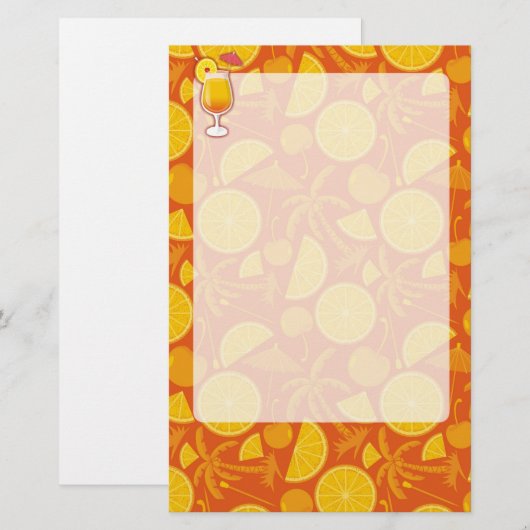 テキーラ日の出 便箋 (正面/裏面)