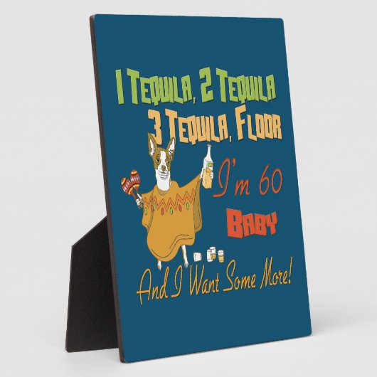 テキーラ60thバースデーパーティコレクション フォトプラーク (側面)