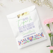 テキーラ&クッキーベーキングクラスブライダルシャワーパーティー フェイバーバッグ (封をした状態)