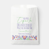 テキーラ&クッキーベーキングクラスブライダルシャワーパーティー フェイバーバッグ (正面)