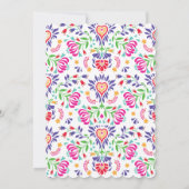 テキーラ&クッキー作りクラス ブライダルシャワー 招待状 (裏面)