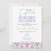 テキーラ&クッキー作りクラス ブライダルシャワー 招待状 (正面)