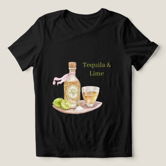 テキーラ & ライム トライブレンドＴシャツ (デザイン正面)