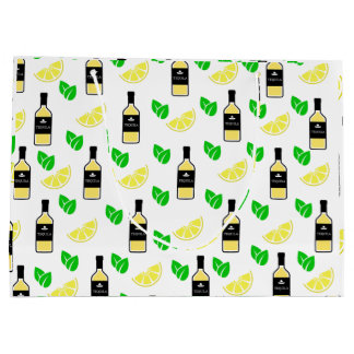 テキーラ&レモン ラージペーパーバッグ