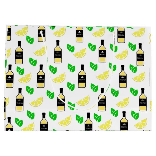 テキーラ&レモン ラージペーパーバッグ (裏面)