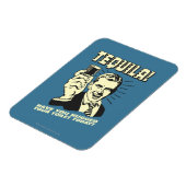 テキーラ:今日はトイレを抱きしめた マグネット (左側)